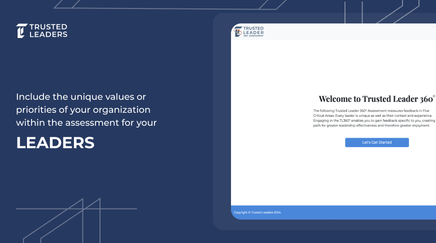 Customizing the Trusted Leader 360° for your Organization.